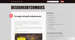 Desktop Screenshot of designedbyzombies.wordpress.com