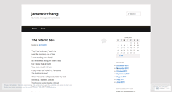 Desktop Screenshot of jamesdcchang.wordpress.com