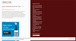 Desktop Screenshot of markreecastle.wordpress.com