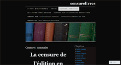 Desktop Screenshot of censurelivres.wordpress.com