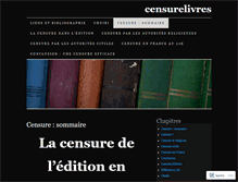 Tablet Screenshot of censurelivres.wordpress.com