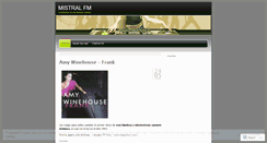 Desktop Screenshot of mistralfm.wordpress.com