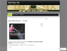 Tablet Screenshot of mistralfm.wordpress.com