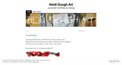 Desktop Screenshot of heidigough.wordpress.com