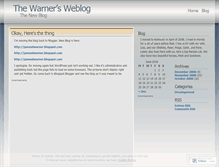 Tablet Screenshot of jimdwarner.wordpress.com