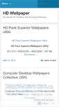 Mobile Screenshot of dlwallpaper.wordpress.com
