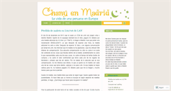 Desktop Screenshot of chanyenmadrid.wordpress.com