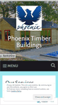 Mobile Screenshot of phoenixtimberbuildings.wordpress.com