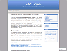 Tablet Screenshot of abcdaweb.wordpress.com