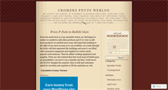 Desktop Screenshot of cromerspnuts.wordpress.com