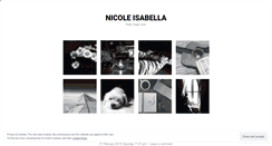 Desktop Screenshot of nicoleisabella.wordpress.com