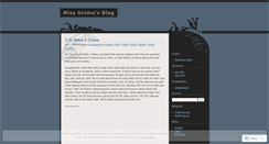 Desktop Screenshot of missanime.wordpress.com