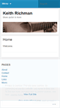 Mobile Screenshot of keithrichman.wordpress.com