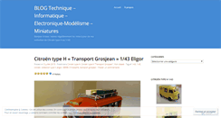 Desktop Screenshot of blogtechnique.wordpress.com
