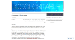 Desktop Screenshot of coolositable.wordpress.com