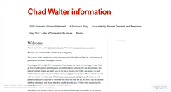 Desktop Screenshot of chadwalterinfo.wordpress.com