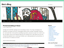 Tablet Screenshot of ilkecallens.wordpress.com