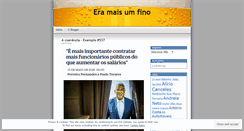 Desktop Screenshot of eramaisumfino.wordpress.com