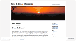 Desktop Screenshot of news.bancdebinary60seconds.wordpress.com