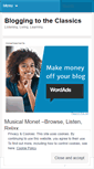 Mobile Screenshot of iloveclassical.wordpress.com