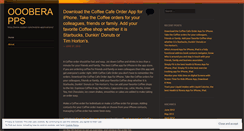 Desktop Screenshot of oooberapp.wordpress.com