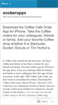 Mobile Screenshot of oooberapp.wordpress.com