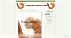 Desktop Screenshot of jumboshrimpbook.wordpress.com