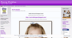 Desktop Screenshot of portraitshoppe.wordpress.com