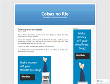 Tablet Screenshot of coisasnorio.wordpress.com