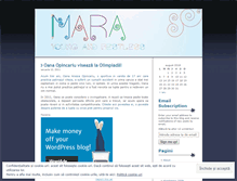 Tablet Screenshot of mara1306.wordpress.com