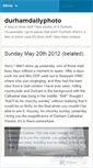 Mobile Screenshot of durhamdailyphoto.wordpress.com