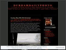 Tablet Screenshot of durhamdailyphoto.wordpress.com