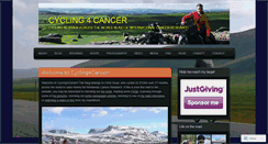 Desktop Screenshot of cycling4cancer.wordpress.com