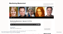 Desktop Screenshot of manifestingmastermind.wordpress.com