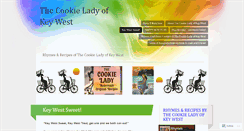 Desktop Screenshot of cookieladyofkeywest.wordpress.com