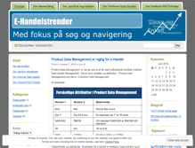 Tablet Screenshot of ehandelstrender.wordpress.com