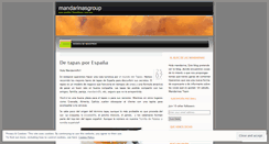Desktop Screenshot of mandarinasgroup.wordpress.com