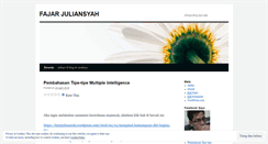 Desktop Screenshot of fajarjuliansyah.wordpress.com