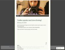 Tablet Screenshot of mariesmarolle.wordpress.com