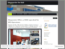 Tablet Screenshot of megacenter.wordpress.com