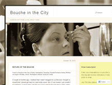 Tablet Screenshot of boucheinthecity.wordpress.com