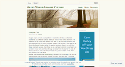 Desktop Screenshot of imaginegreenworld.wordpress.com