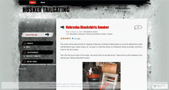 Desktop Screenshot of huskertailgating.wordpress.com