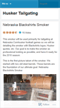 Mobile Screenshot of huskertailgating.wordpress.com