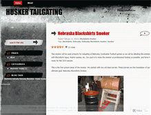 Tablet Screenshot of huskertailgating.wordpress.com