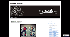 Desktop Screenshot of denekatattoo.wordpress.com