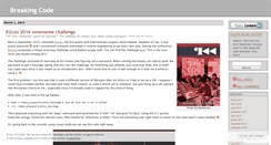 Desktop Screenshot of breakingcode.wordpress.com