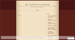 Desktop Screenshot of mrschoon.wordpress.com