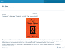 Tablet Screenshot of andyvogt.wordpress.com