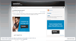 Desktop Screenshot of gogogadgetz.wordpress.com